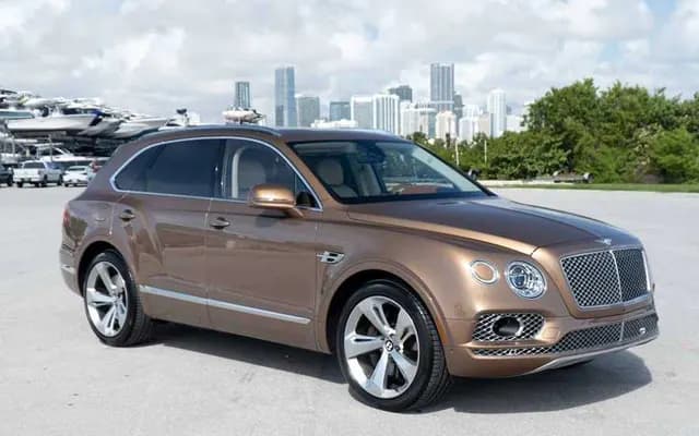 Bentley Bentayga Edition photographed outdoors for the REVANT MIAMI vehicle gallery