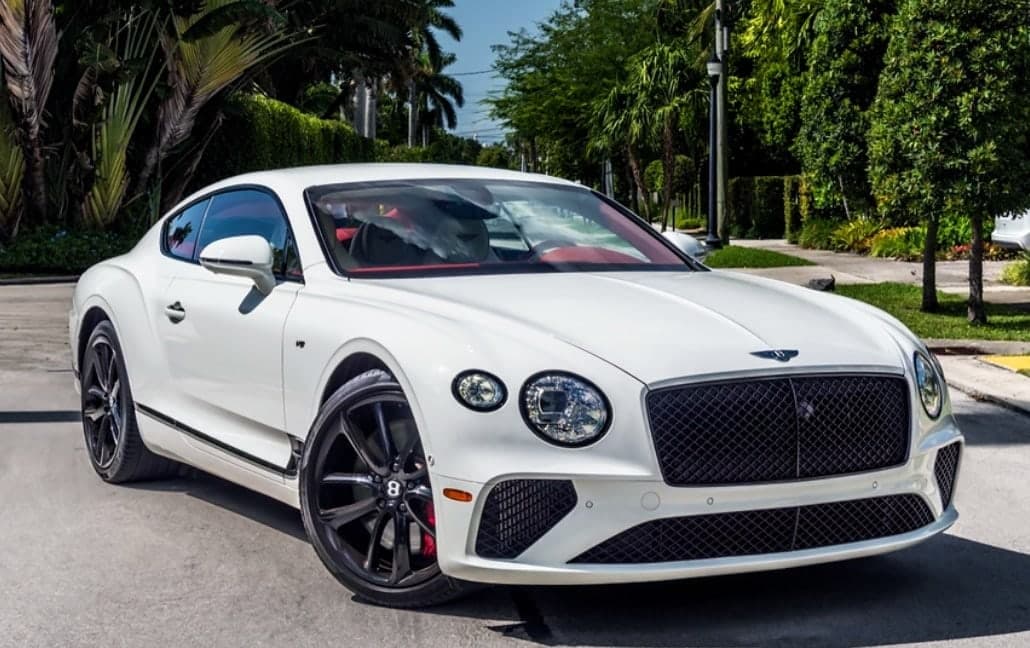 2022 Bentley Continental GT in a close editorial gallery crop