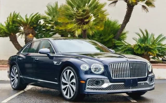 2022 Bentley Flying Spur photographed outdoors for the REVANT MIAMI vehicle gallery
