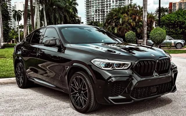 BMW X6 M Competition photographed outdoors for the REVANT MIAMI vehicle gallery