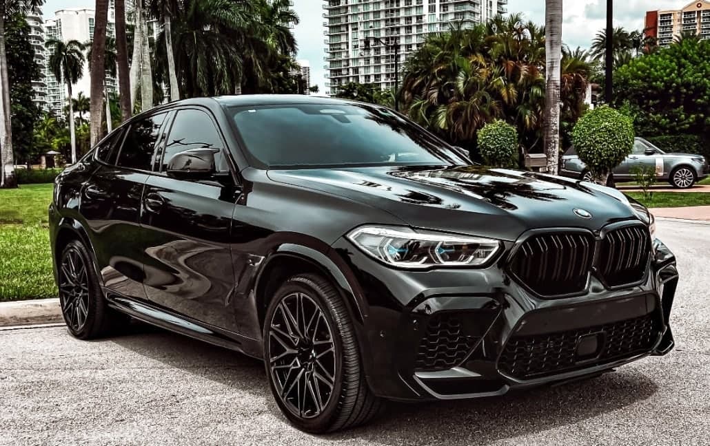 BMW X6 M Competition in a close editorial gallery crop