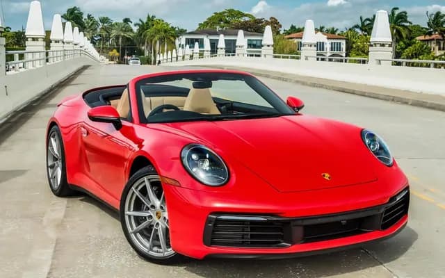2021 Porsche 911 photographed outdoors for the REVANT MIAMI vehicle gallery