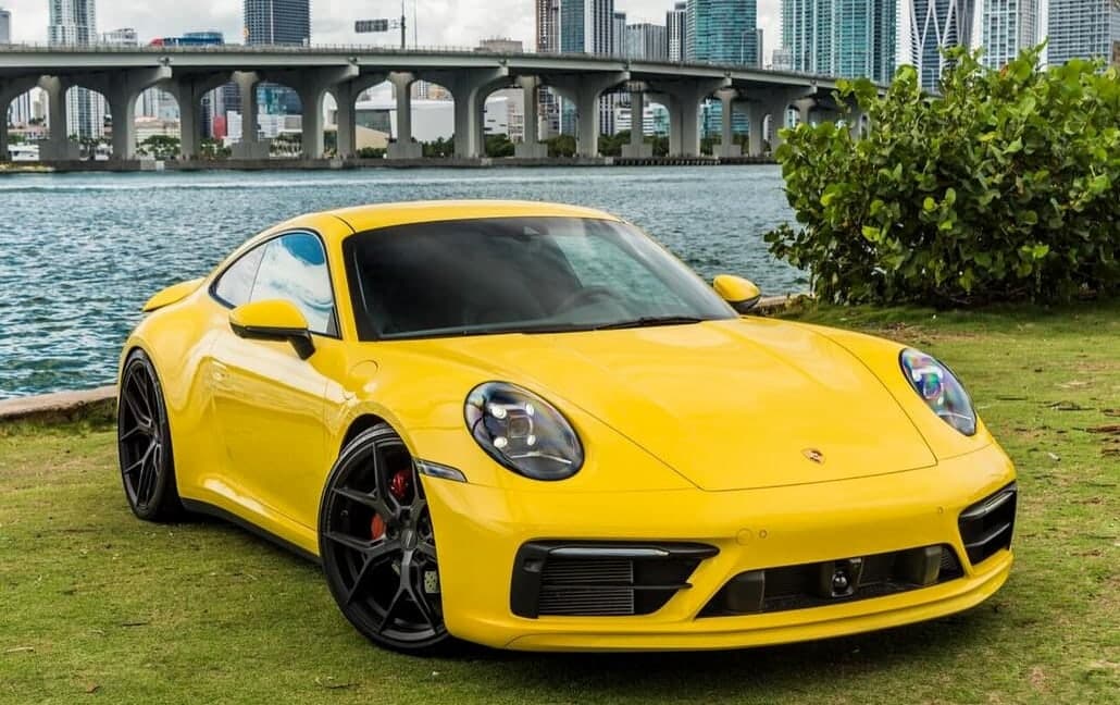 2022 Porsche 911 in a close editorial gallery crop