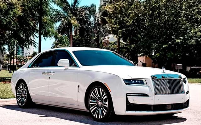 2022 Rolls-Royce Ghost photographed outdoors for the REVANT MIAMI vehicle gallery