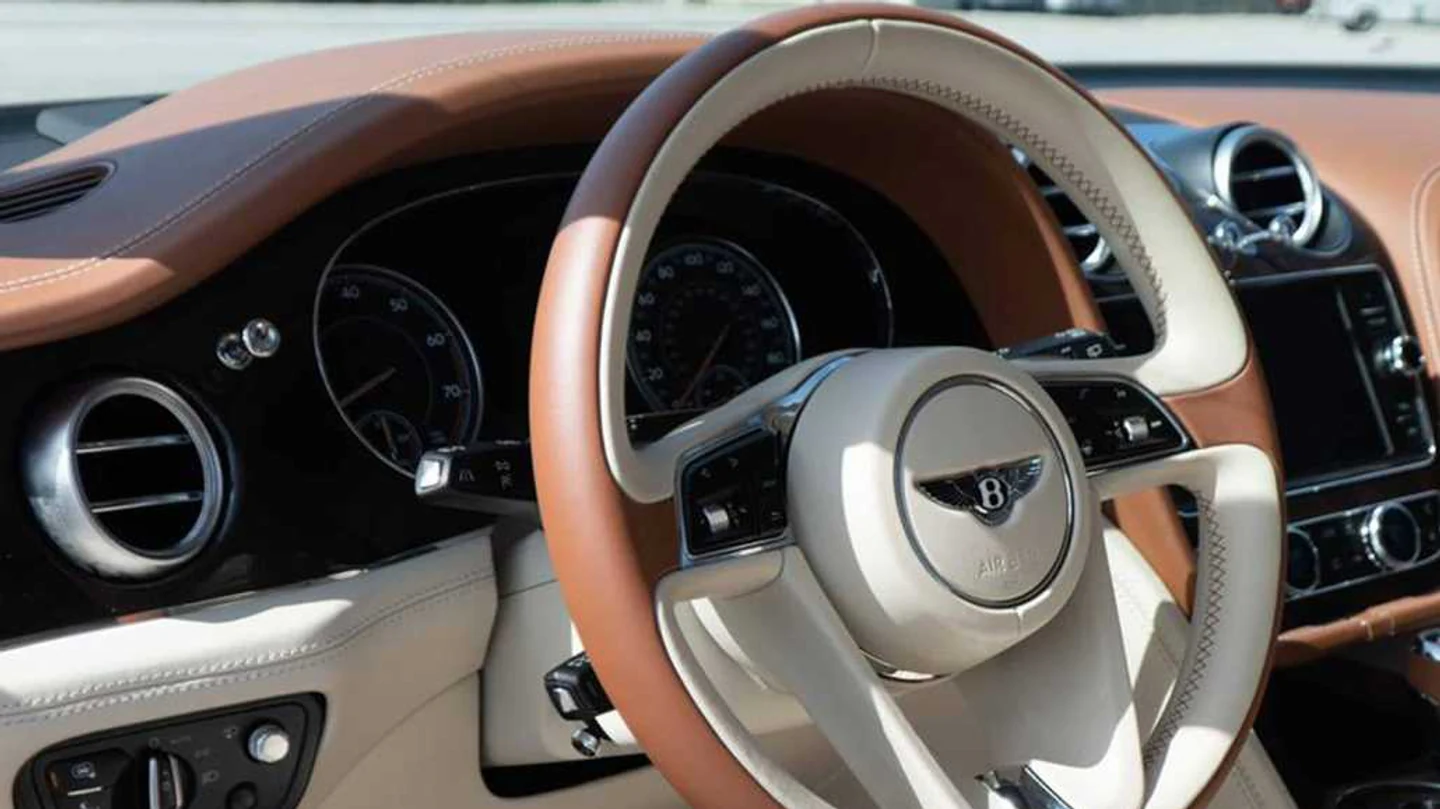 Exterior view of Bentley Bentayga Edition for a Miami drive