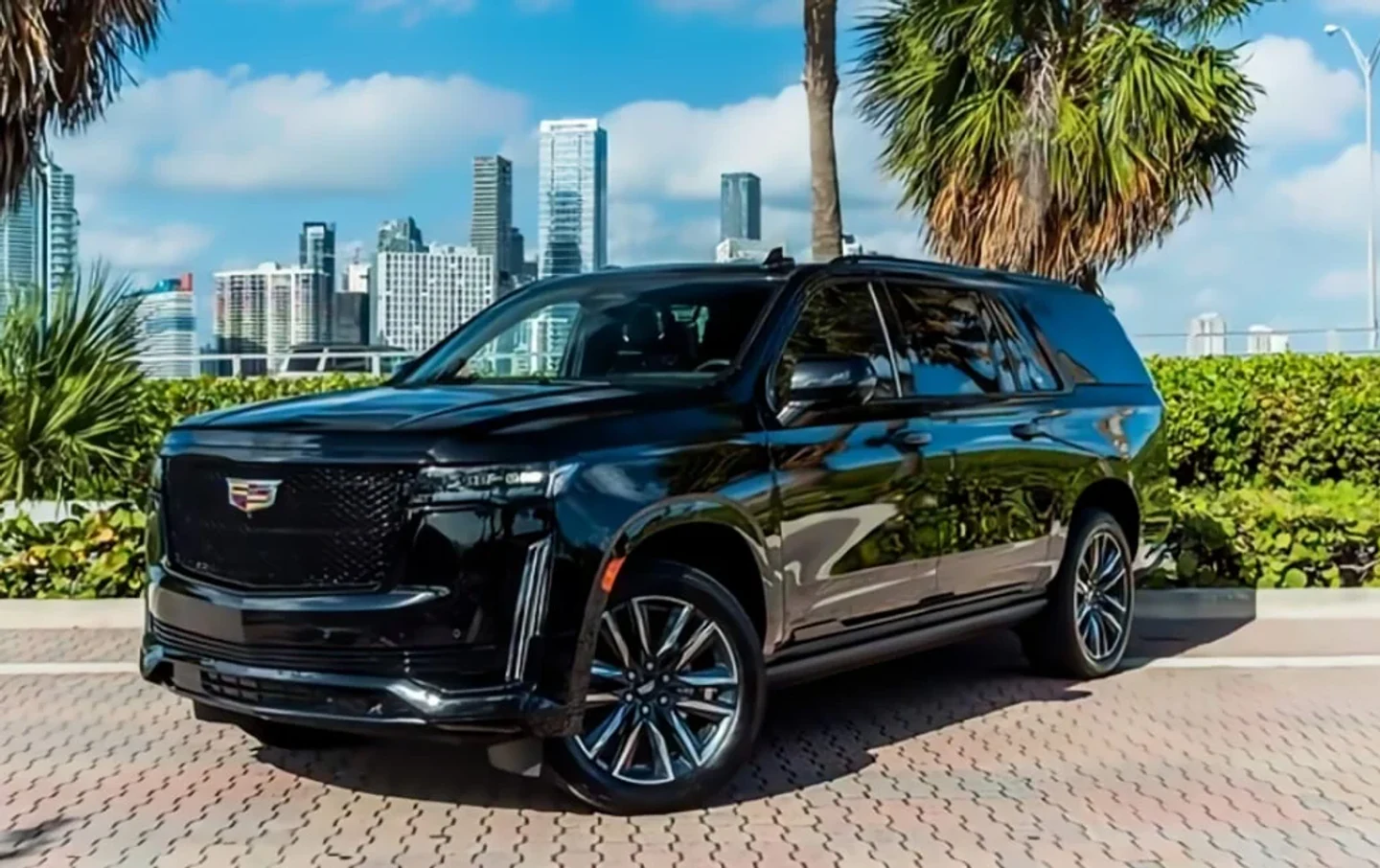 2022 Cadillac Escalade ESV available for a Miami rental request