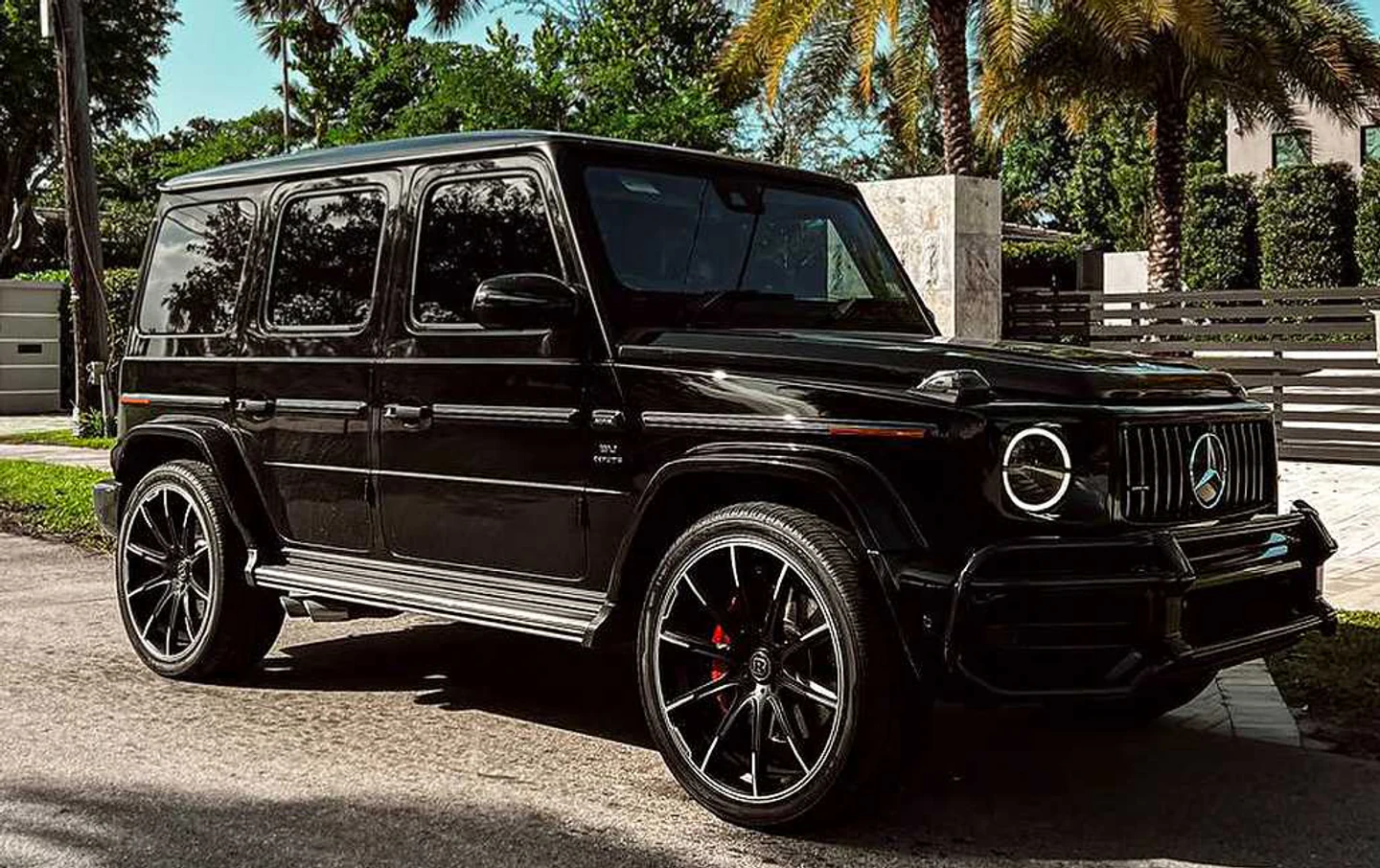 2022 Mercedes-Benz G63 available for a Miami rental request