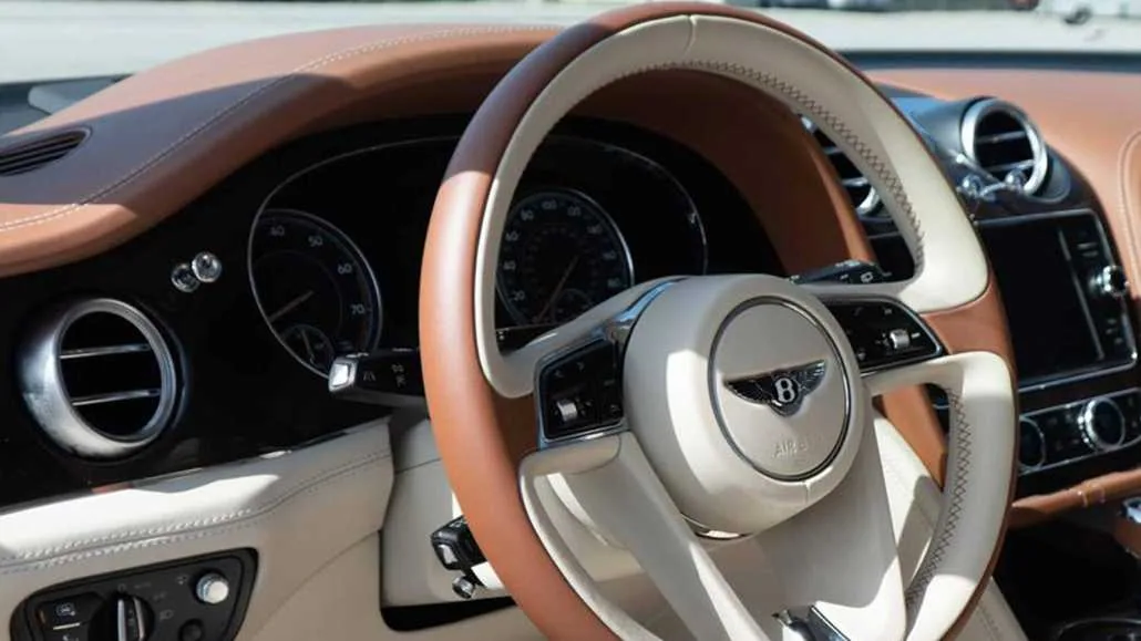 Exterior view of Bentley Bentayga Edition for a Miami drive