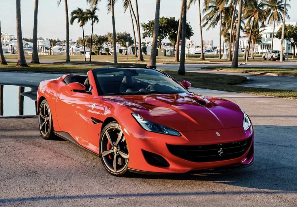 2021 Ferrari Portofino Spyder available for a Miami rental request